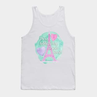 Paris Holds the Key to your Heart - Anastasia Musical Tank Top